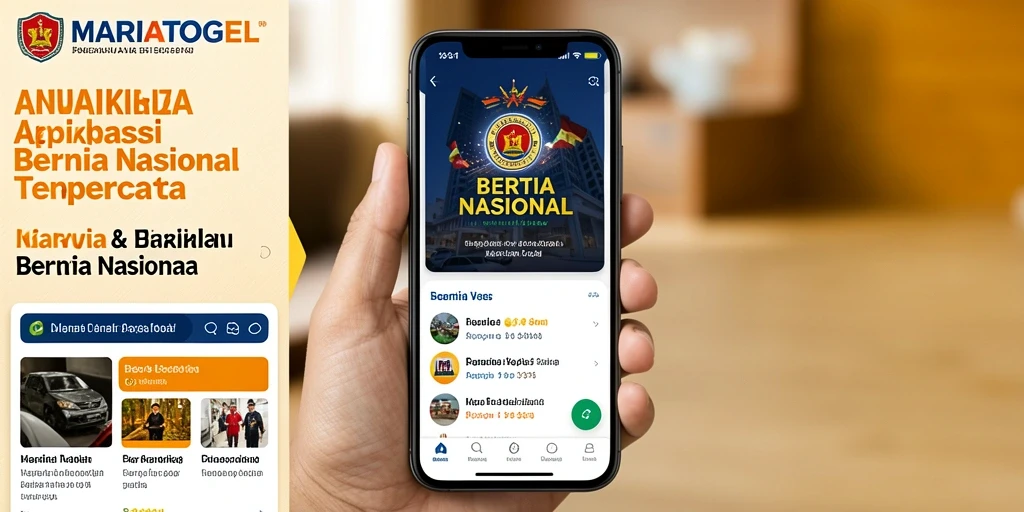 Tampilan antarmuka MARIATOGEL yang modern dan informatif.